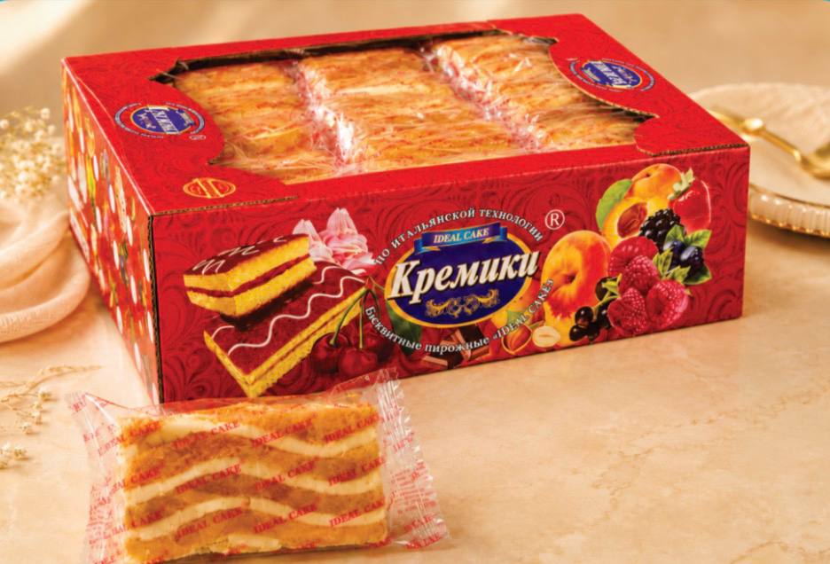 Kremiki — Ideal Cake biskvit pirojnalari